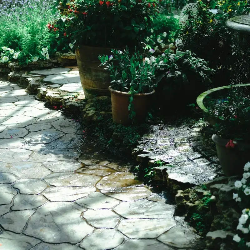 BL PARC JARDIN | Pavages-allees-jardin-belgique